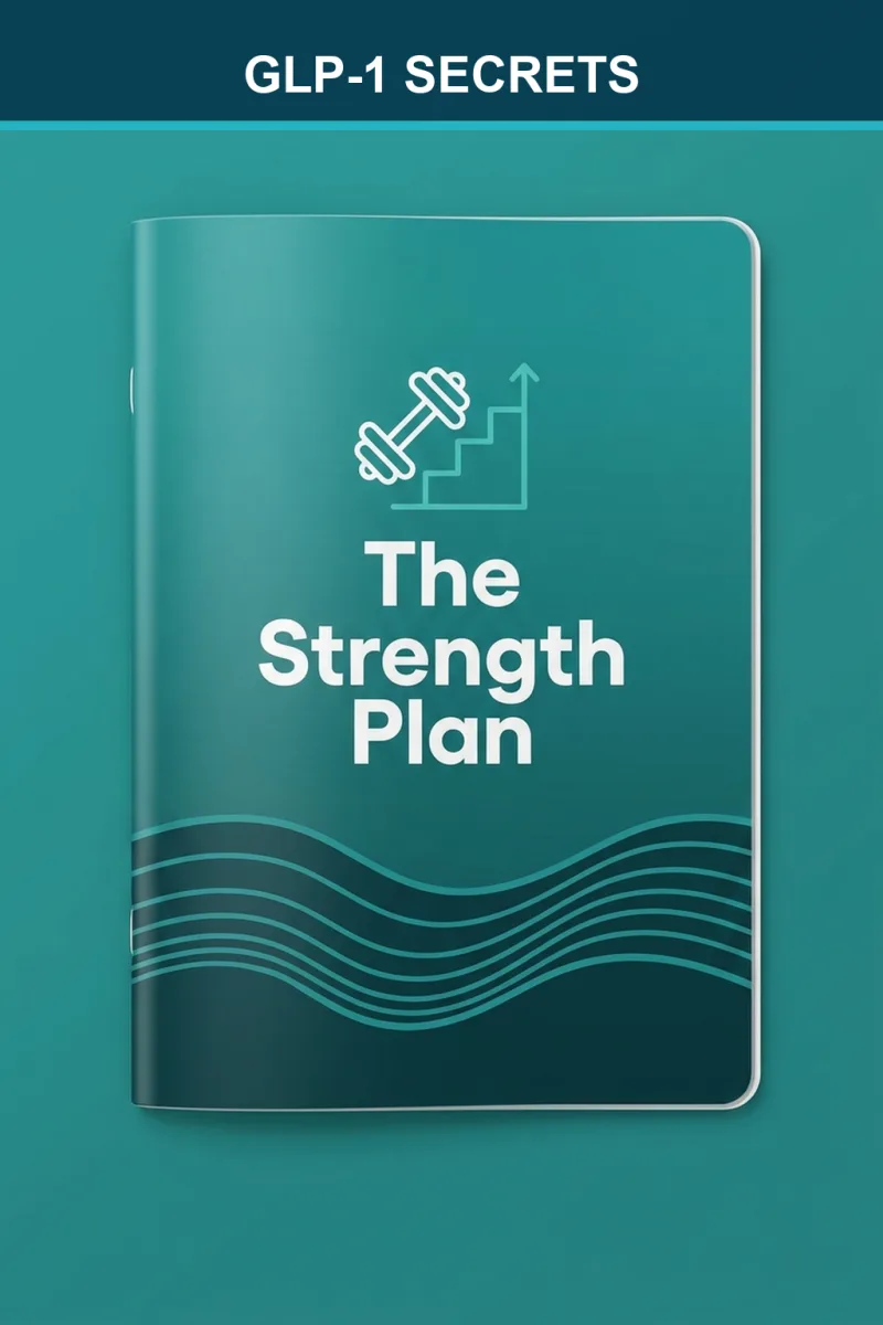 Strength Training on a GLP-1: How to Lose Weight Without Losing Your Engine guide cover