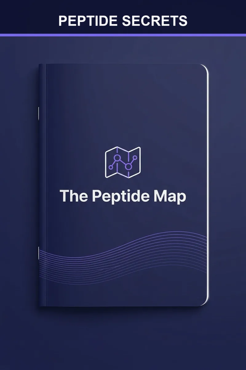The Peptide Map: BPC-157, TB-500, CJC/Ipamorelin, GHK-Cu, GLP-1s, and What Each Is Supposed to Do guide cover