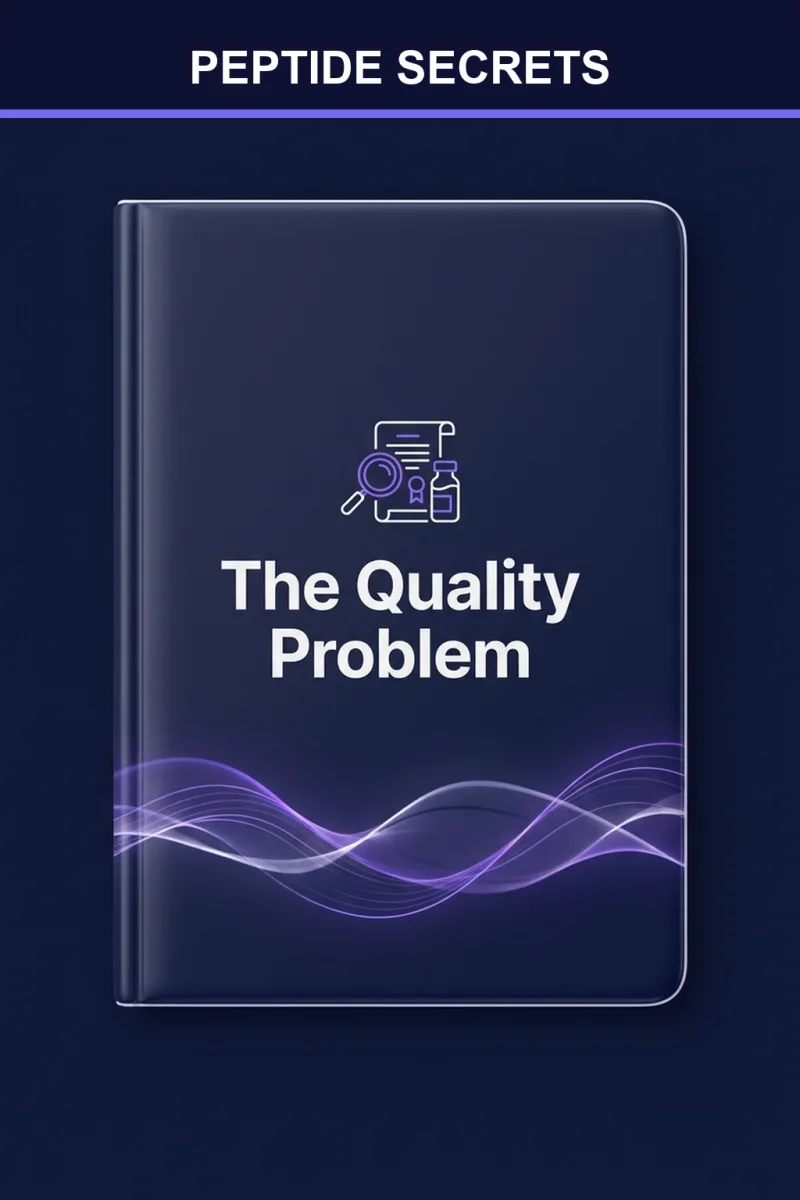 The Quality Problem: COAs, Sterility, Storage, and the Ways Bad Vials Burn People guide cover