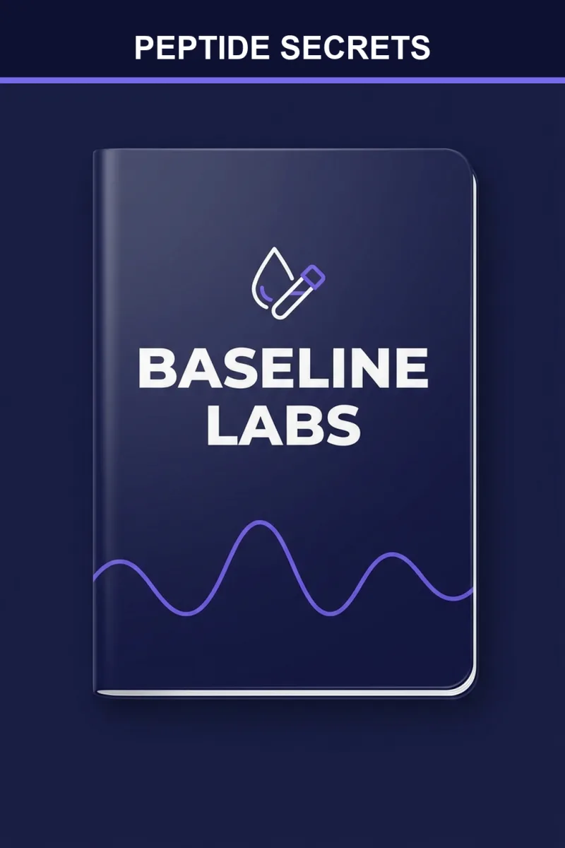 Baseline Labs and Health History: What to Know Before Any Peptide Plan guide cover