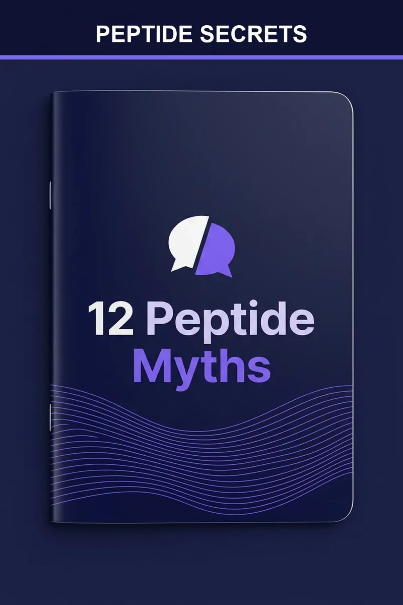 12 Peptide Myths That Make Beginners Easy to Sell guide cover