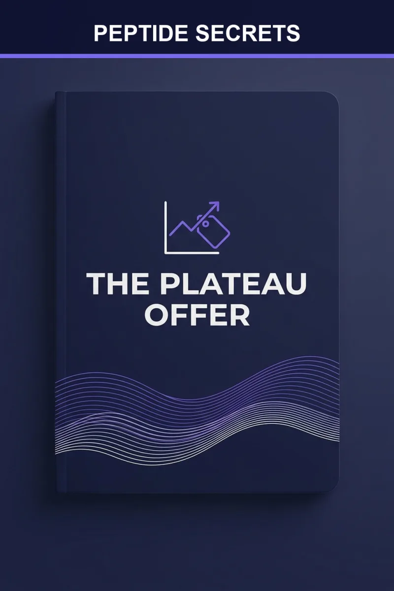 Metabolic Plateaus Beyond GLP-1s: Tesamorelin, AOD-9604, and the Clinic-Sales Filter guide cover