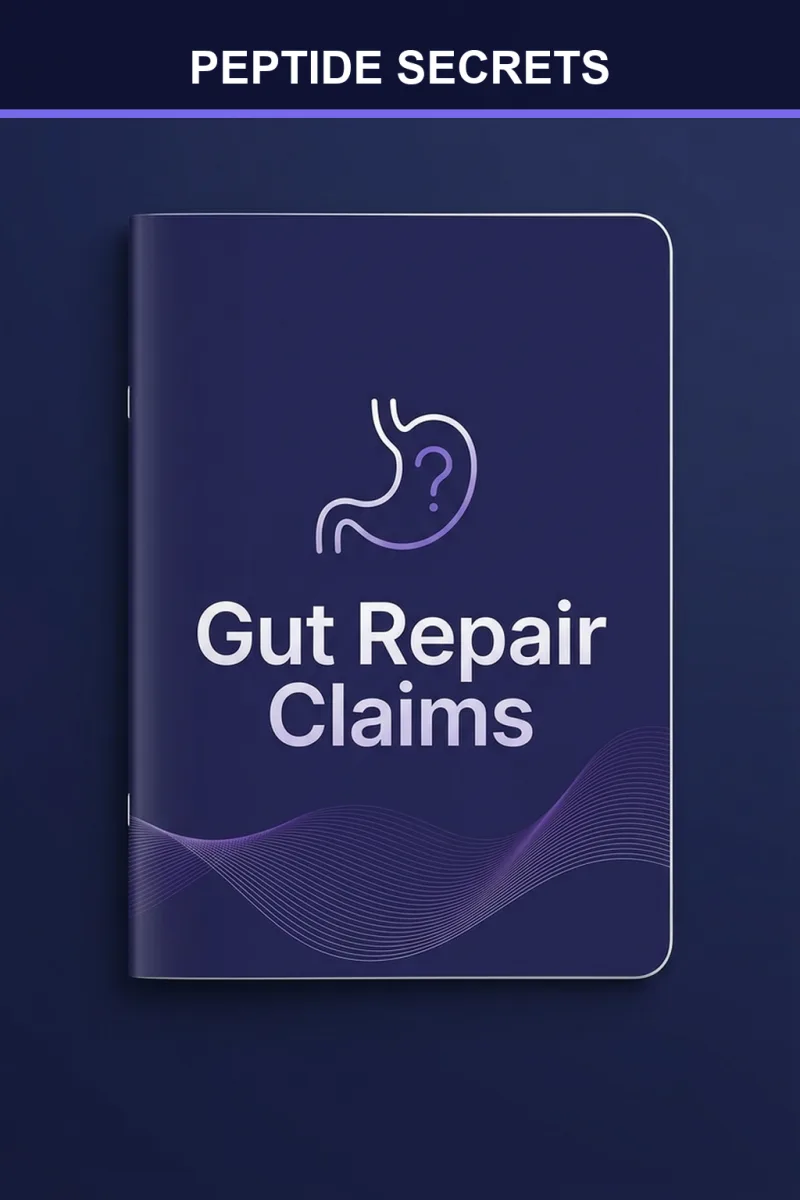 Gut and Inflammation Peptides: The Claims, the Unknowns, and the Red Flags guide cover