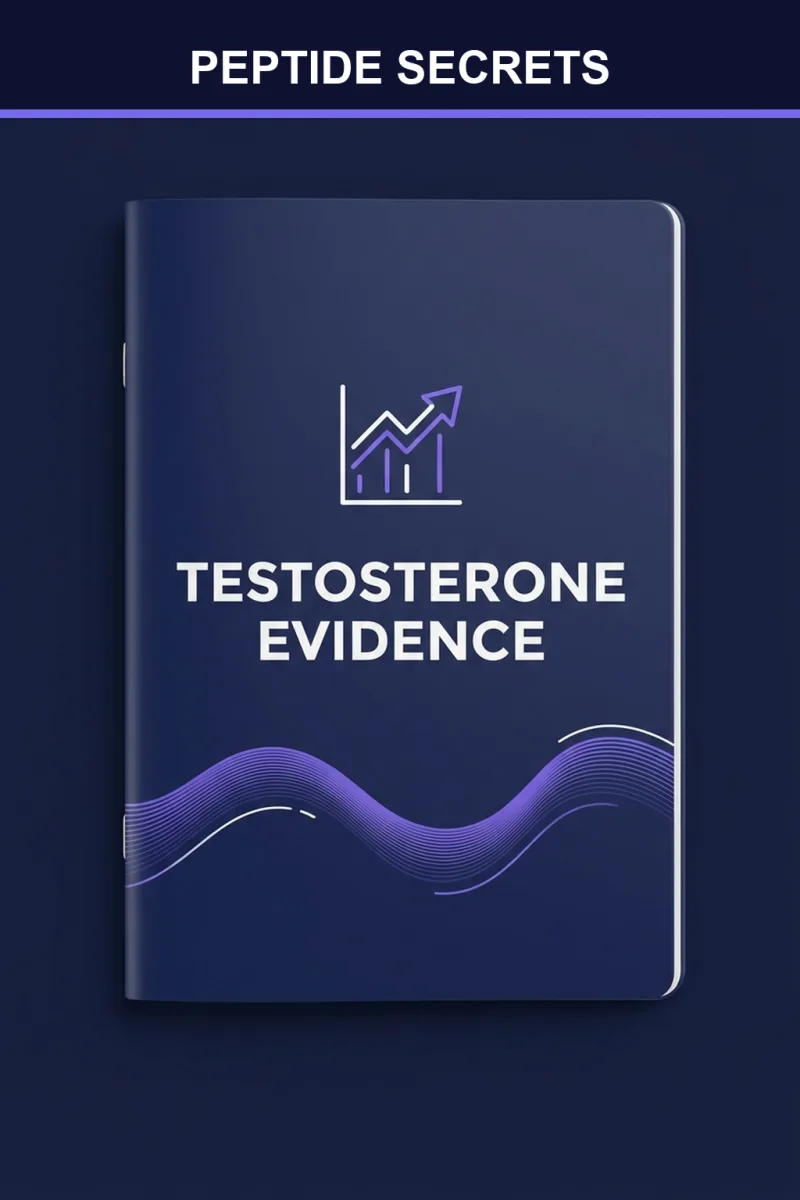 Peptides and Low Testosterone: What the Research Shows guide cover
