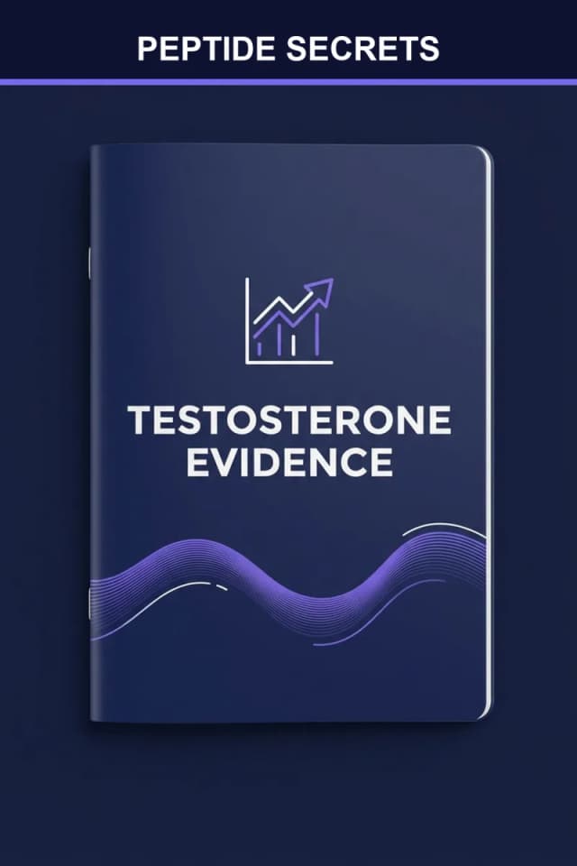 Peptides and Low Testosterone: What the Research Shows guide cover