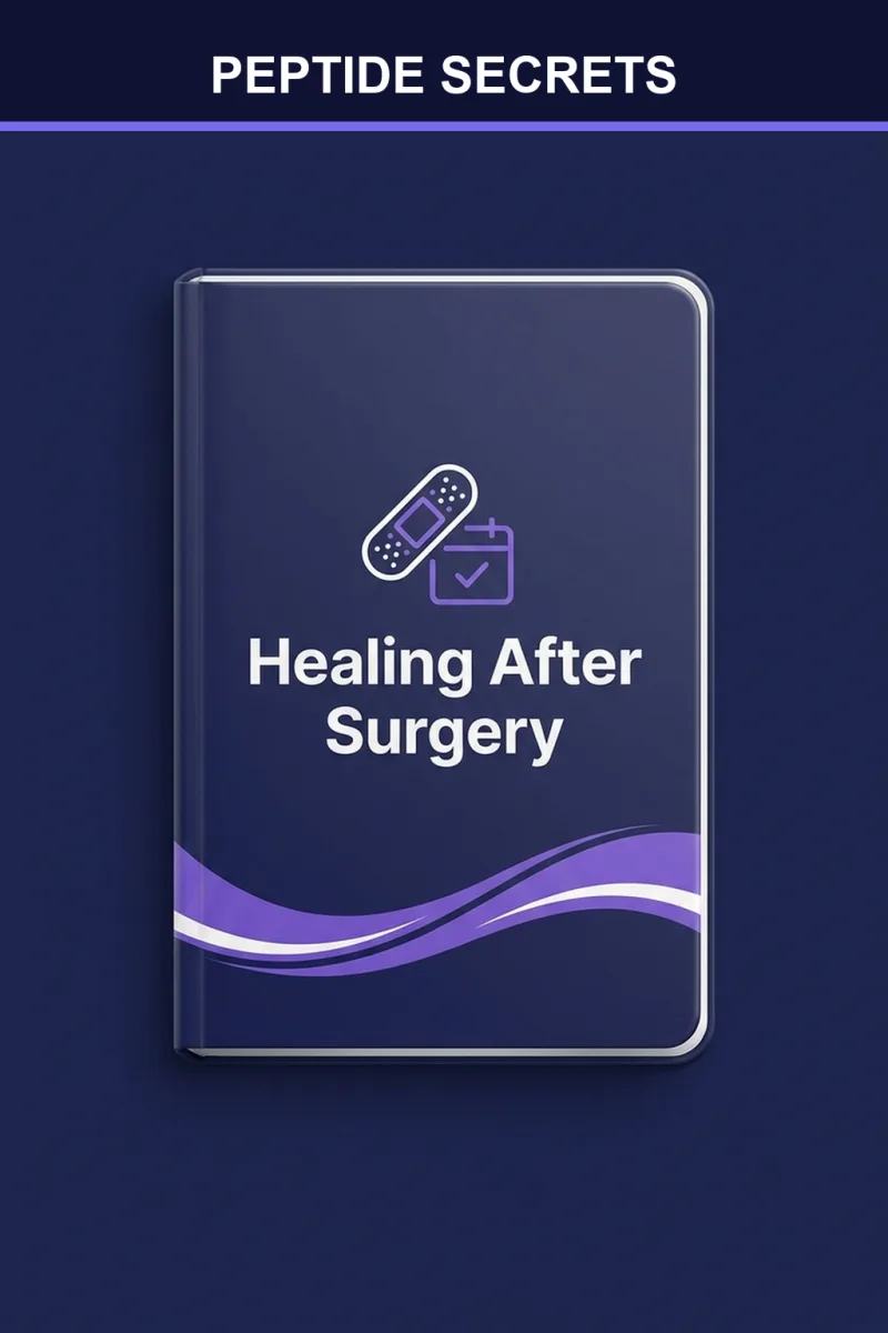 Peptides and Healing After Surgery: What the Research Shows guide cover