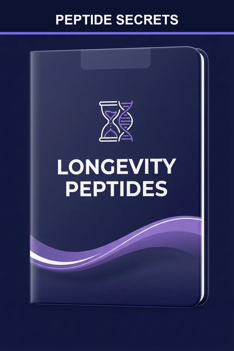 Peptides, Longevity and Aging: What the Research Shows guide cover