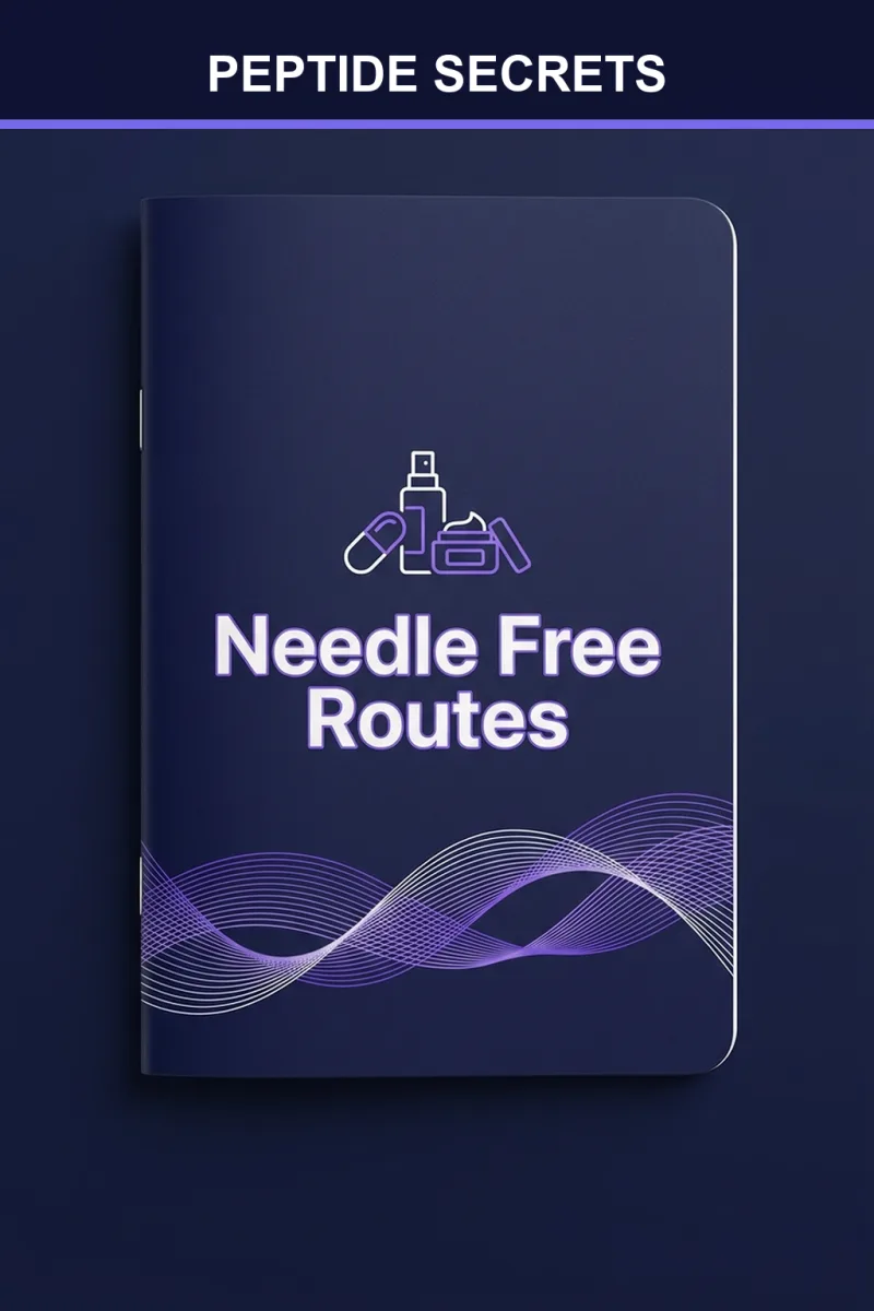 Peptides Without Needles: Oral, Nasal and Topical Routes guide cover