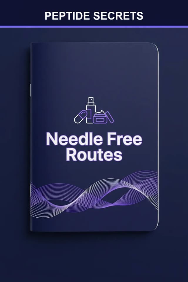 Peptides Without Needles: Oral, Nasal and Topical Routes guide cover