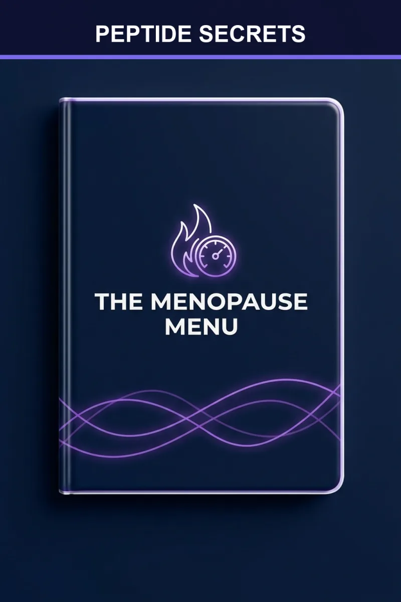 Peptides, Perimenopause and Menopause: What the Research Shows guide cover