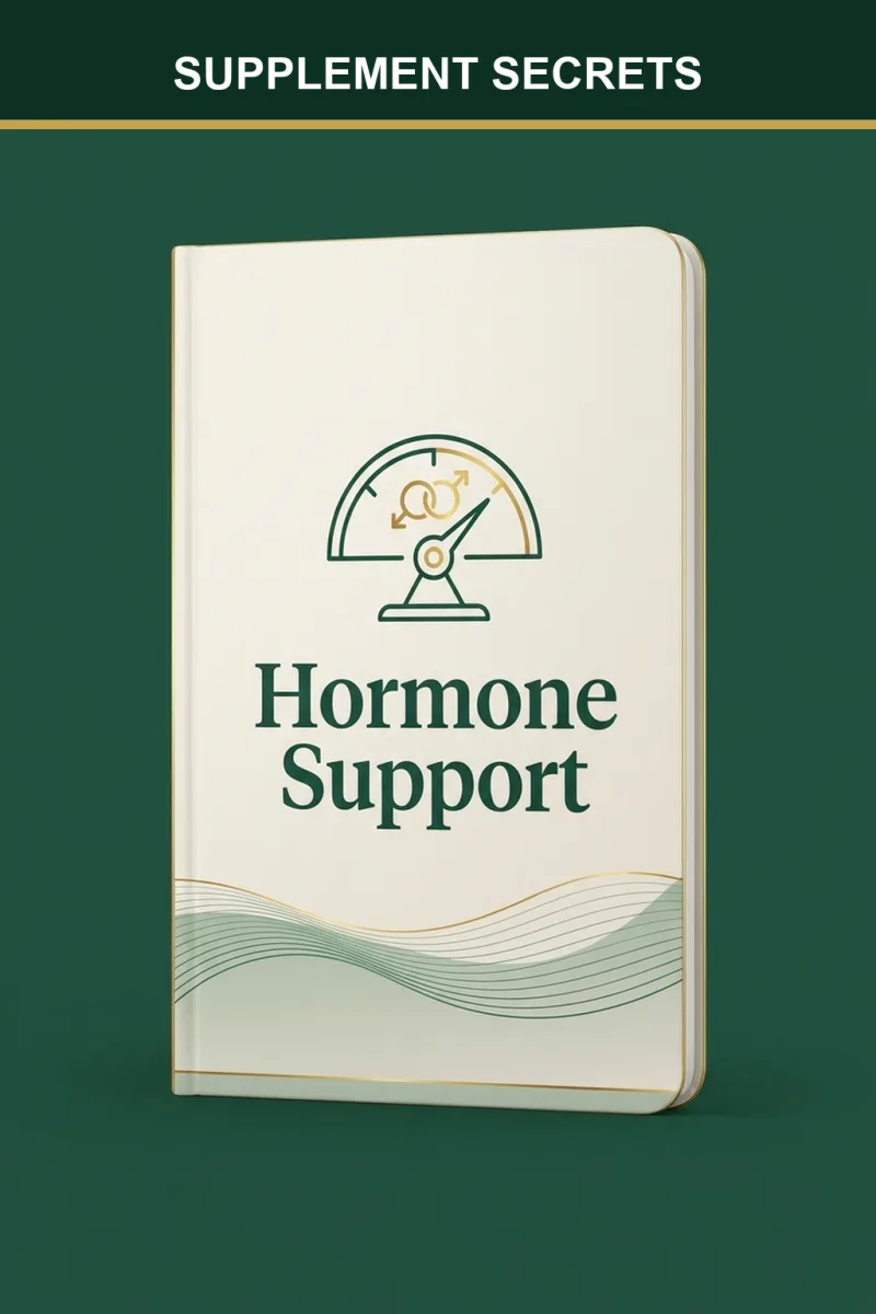 Hormone-Support Supplements guide cover