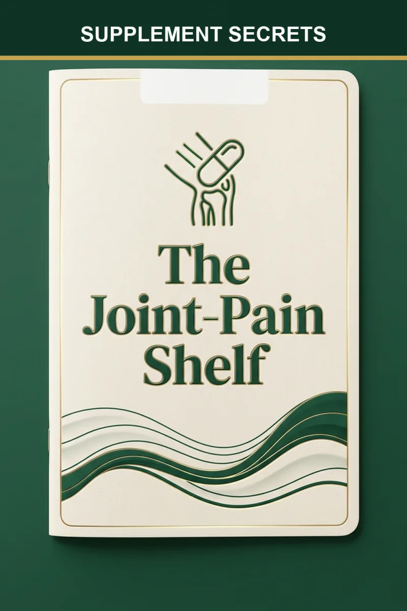 The Joint-Pain Shelf: Curcumin, Collagen, Glucosamine, and What the Labels Leave Out guide cover