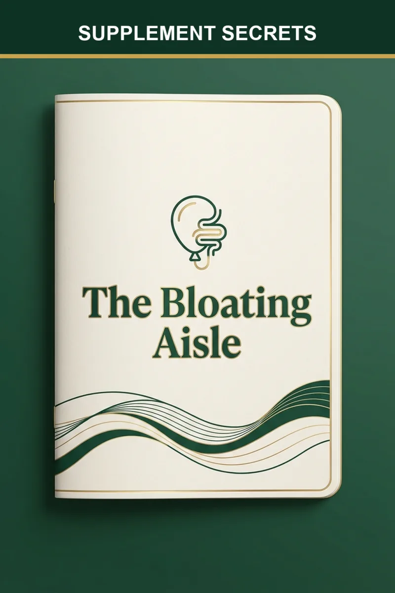 Bloating, Gas, and Gut Supplements: Probiotics, Enzymes, Fiber, and Expensive Guesswork guide cover