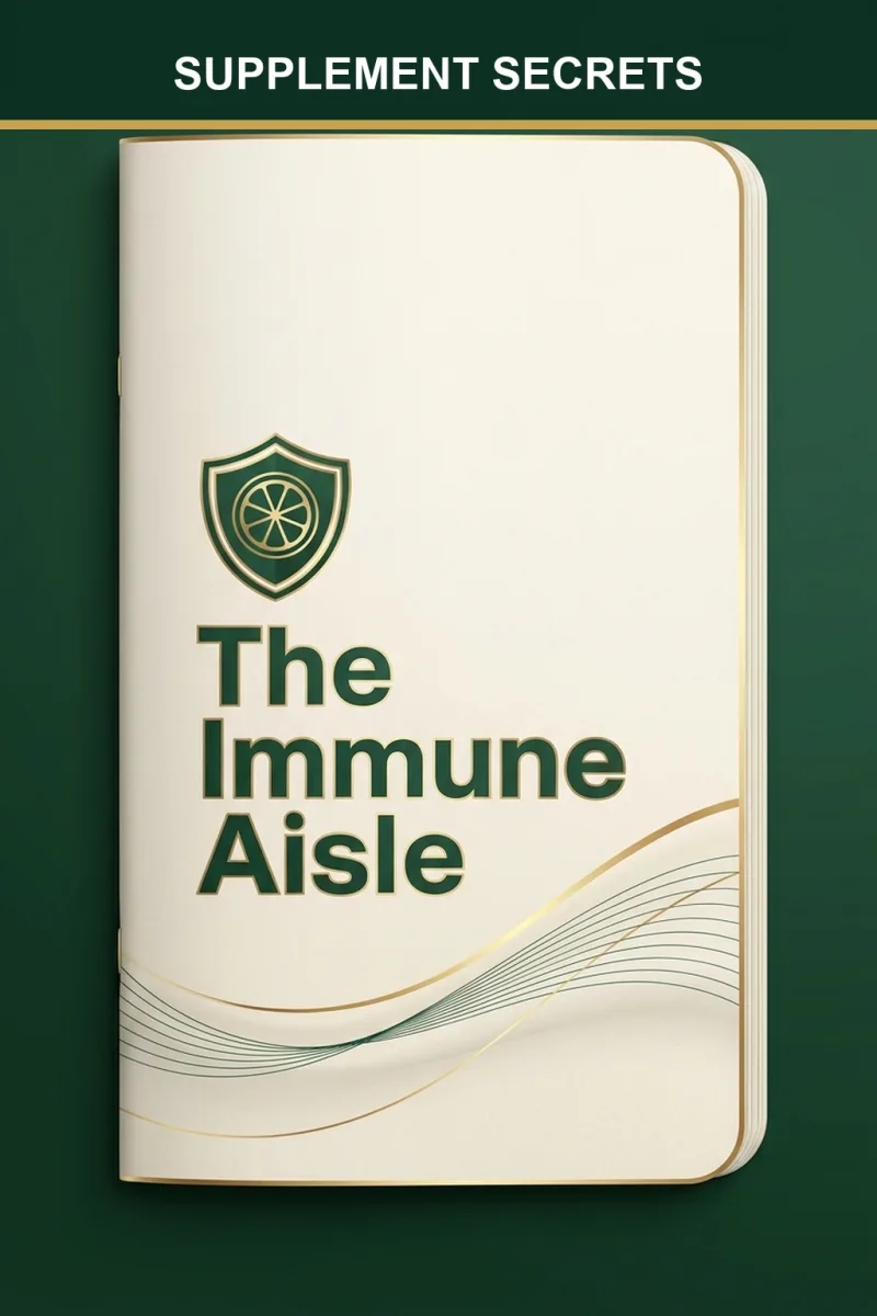 The Immune-Support Aisle: Vitamin C, Zinc, Elderberry, and What Frequent Illness May Be Telling You guide cover