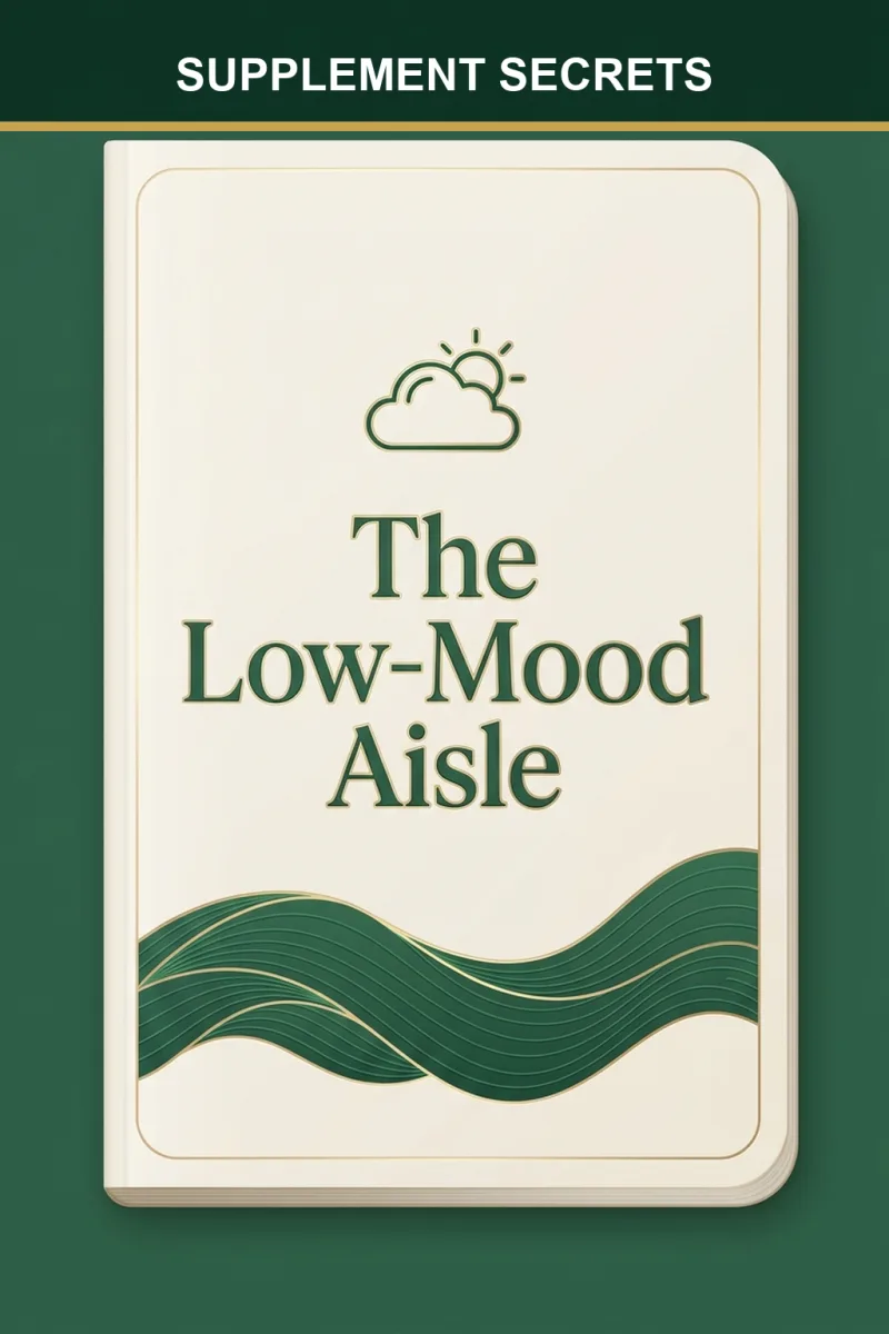 Supplements and Low Mood: What the Research Shows guide cover