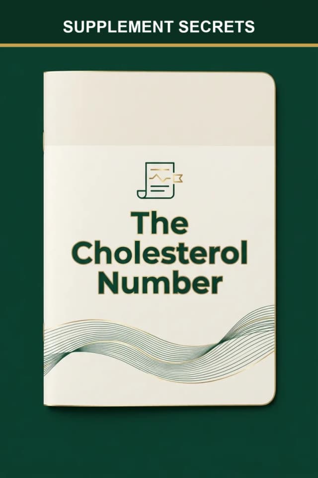 Supplements and Cholesterol: What the Research Shows guide cover